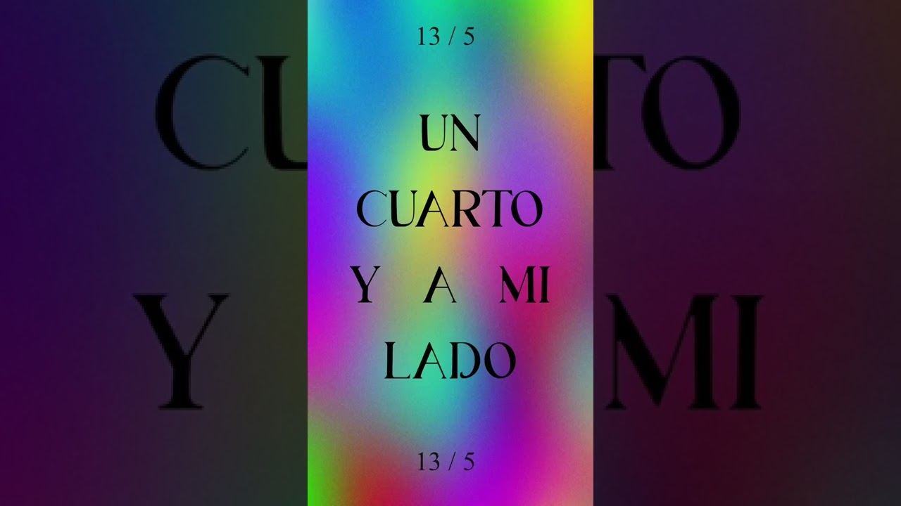 Un Cuarto y a mi Lado (Adelanto) - Micalterna