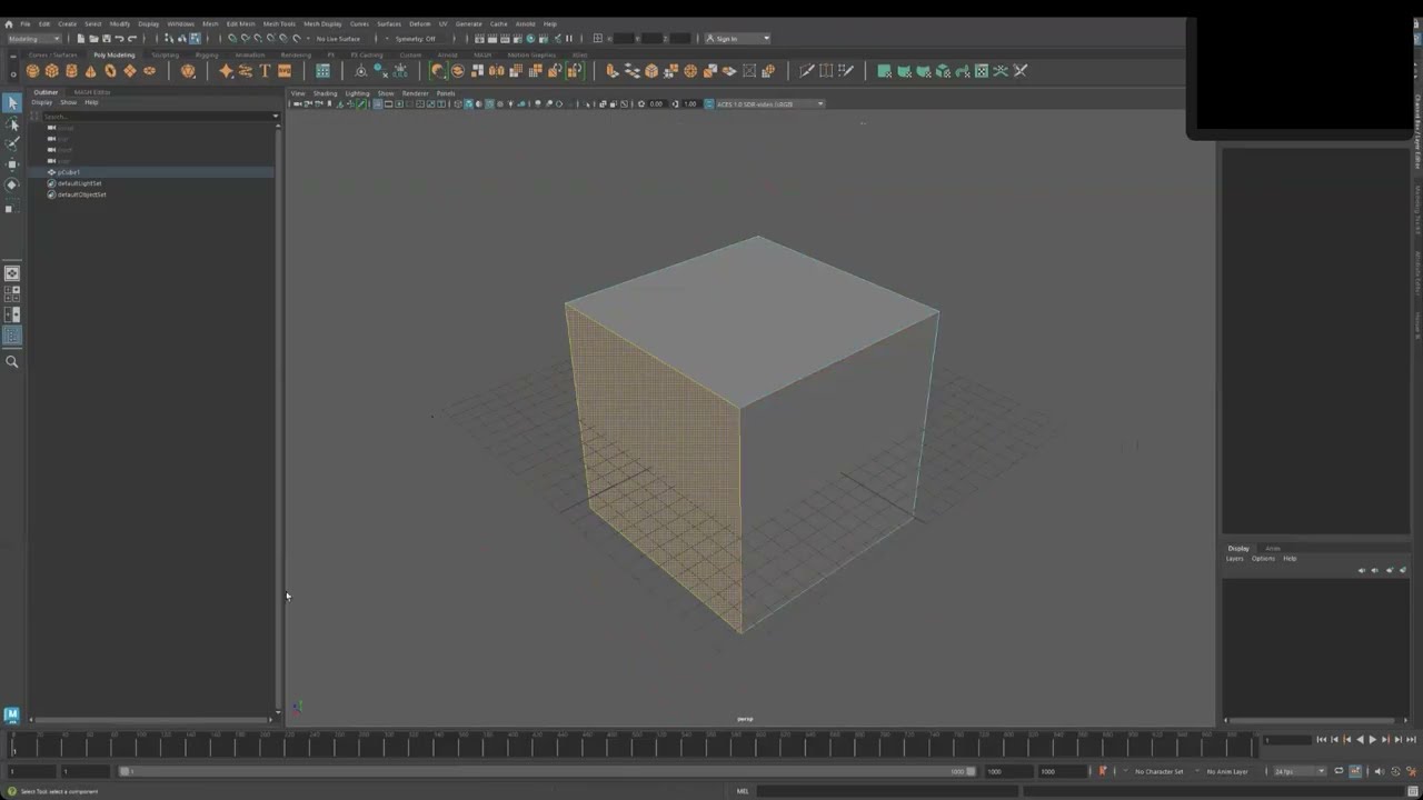 MAYA 3D Motion Graphics CHAPTER 3   interface & object edit