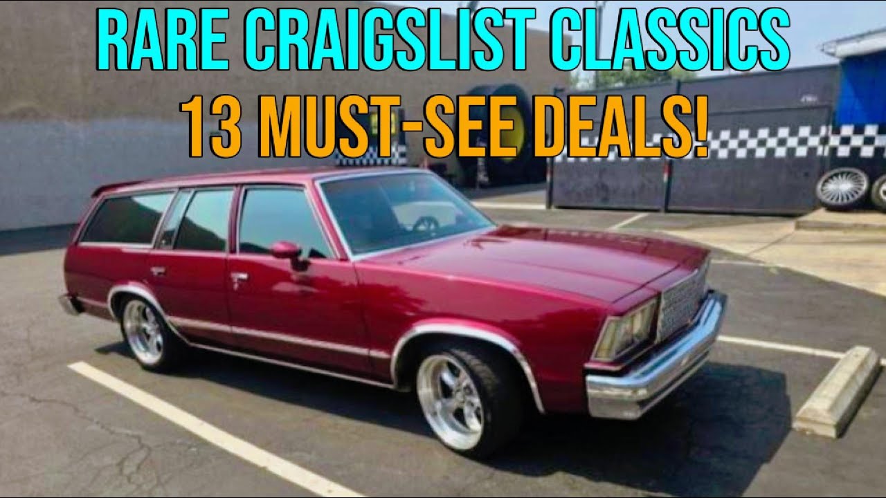 13 Rare Craigslist Classic Car Finds You Can&rsquo;t Miss!
