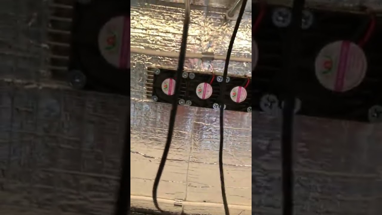 Cella di lievitazione fai da te con riscaldamento e raffreddamento.