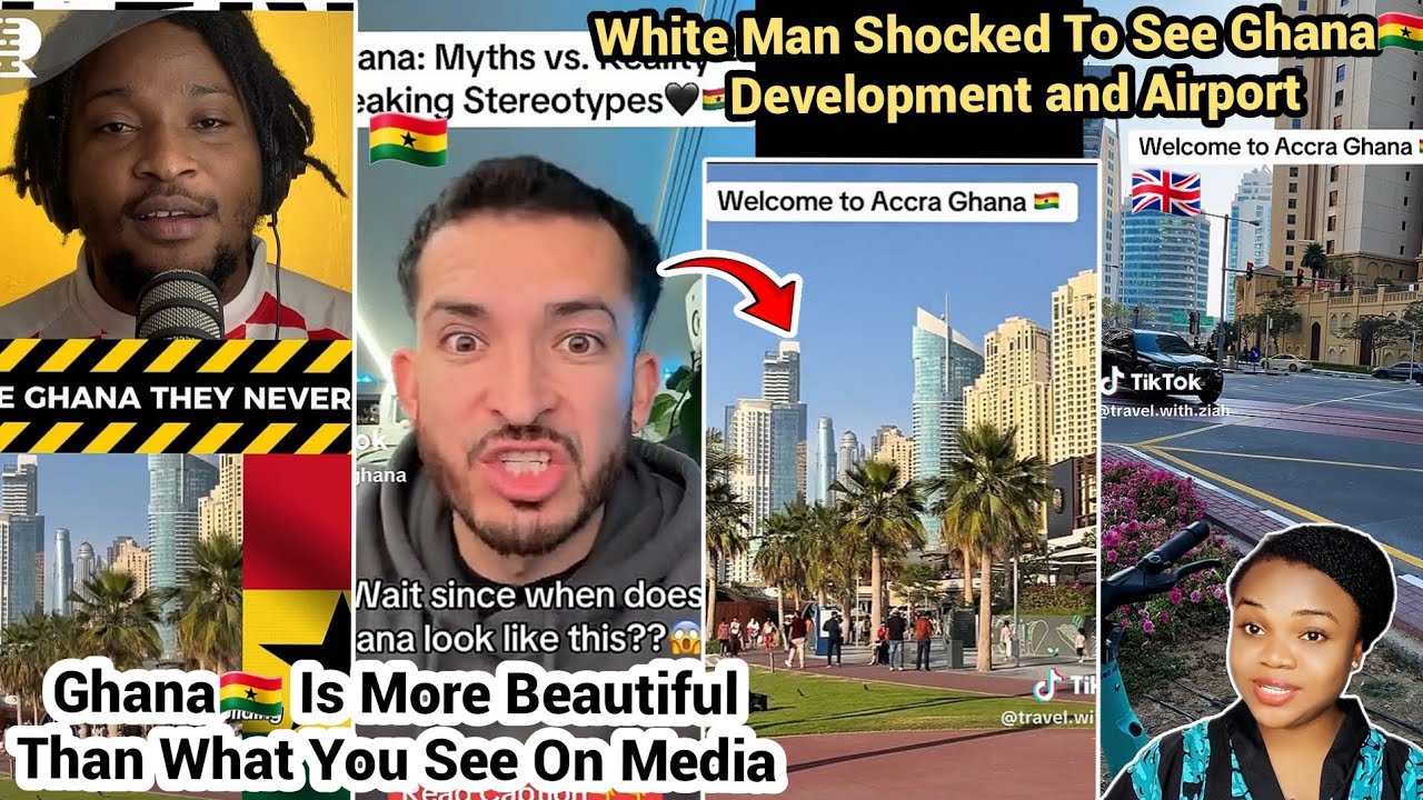White Man Shocked to See Ghana🇬🇭 Airport & Development |Ghana is Just Like The US🇺🇲 #ghana