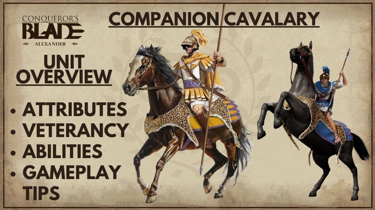 Companion Cavalry DOMINATION | Conqueror’s Blade Best Shock Cavalry Unit! #conquerorsblade #cbtips