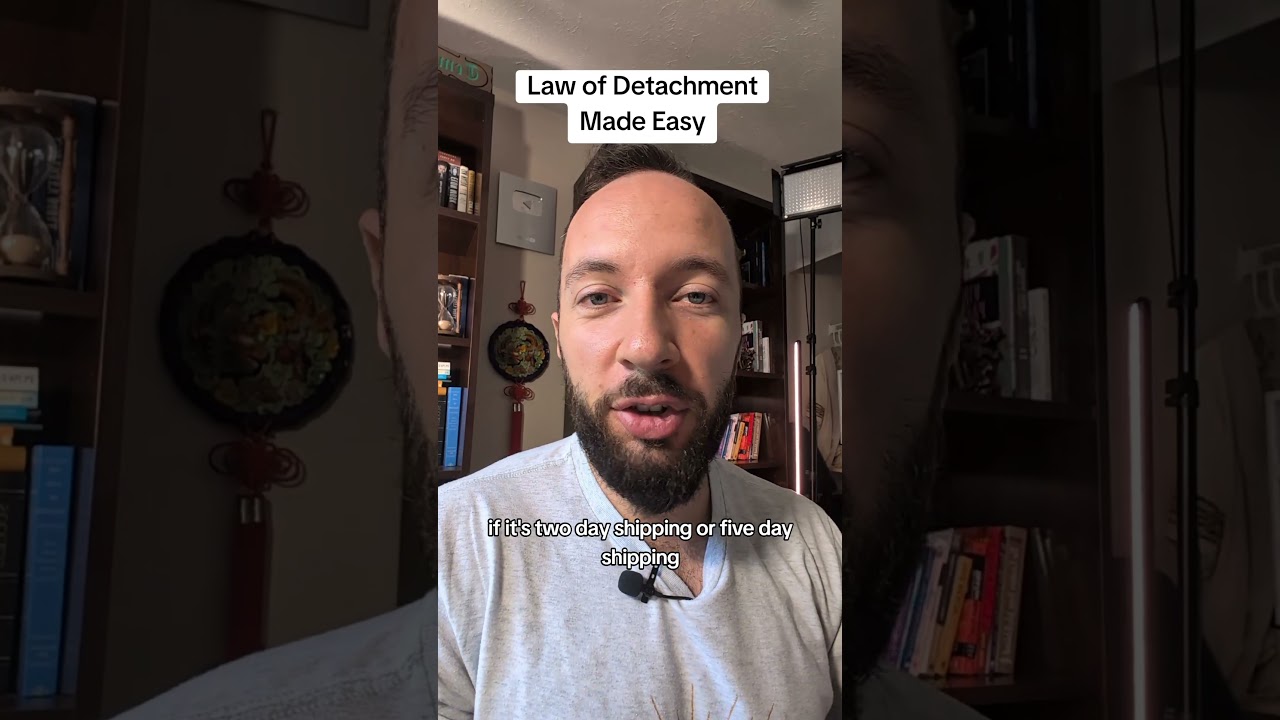 Law of Detachment Made Easy #lawofdetachment #lawofattraction #manifestation