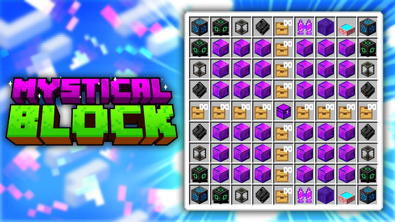 Minecraft Mystical Block | COMPLETING THE PACK & CHAOS DRAGON FIGHT! #21 [Modded Questing Skyblock]