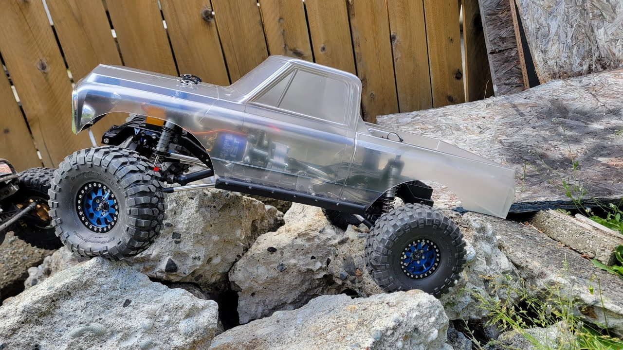 RC CRAWLER TALK:  VS410 CHASSIS with WRAITH AXLES SPARE PARTS rig.