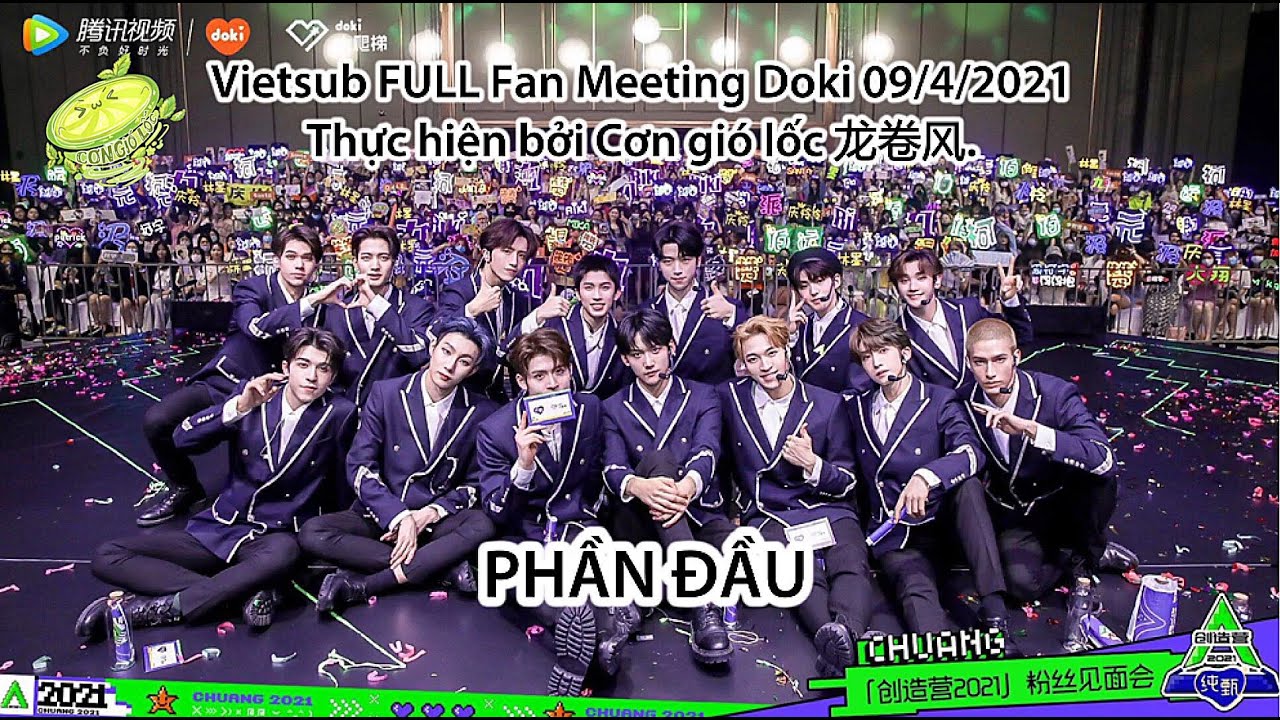 [STD2021] Vietsub FULL Fan Meeting Doki 09/4/2021 (Phần đầu)