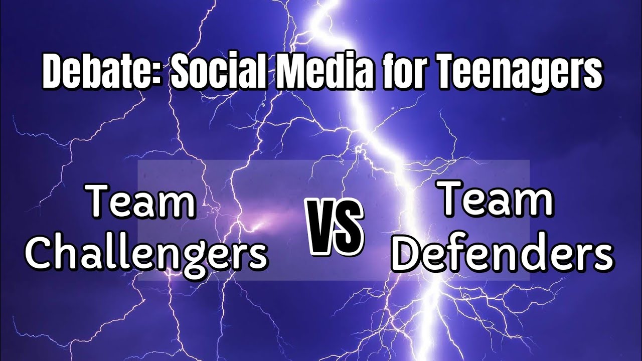 Debate on Social Media: Is It Helping or Harming Teenagers? #debate #educational 