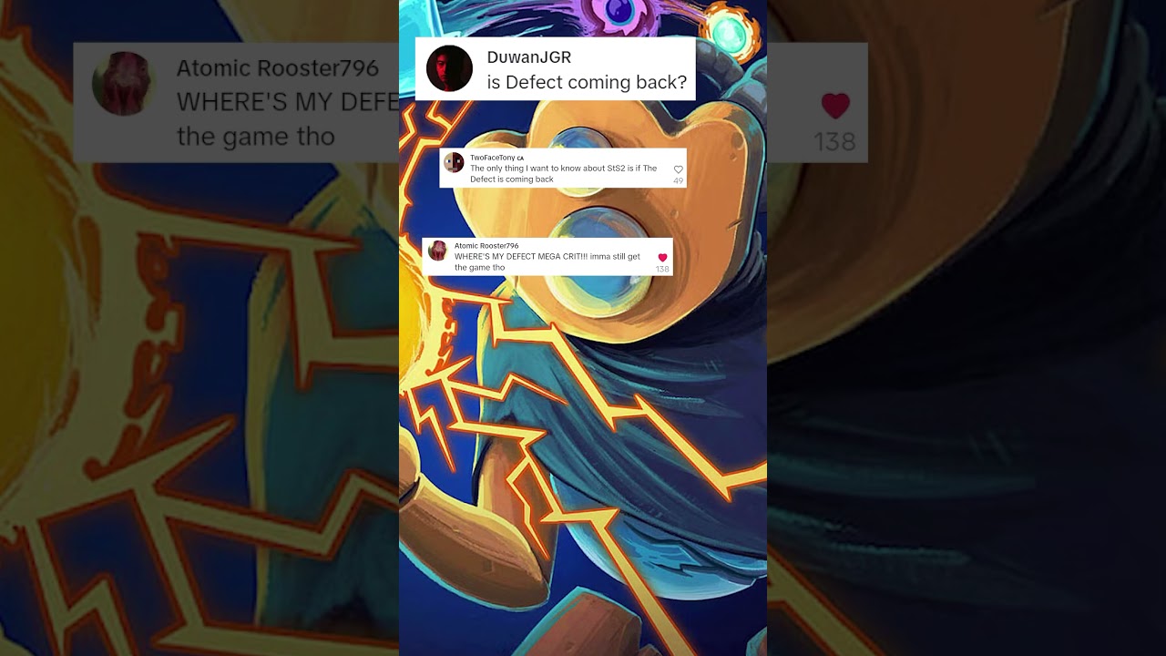 is the Defect coming back for Slay the Spire 2??