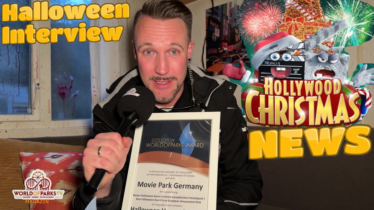 Movie Park Halloween Horror Festival (Bestes Halloween Event 2025) Hollywood Christmas Neuheiten