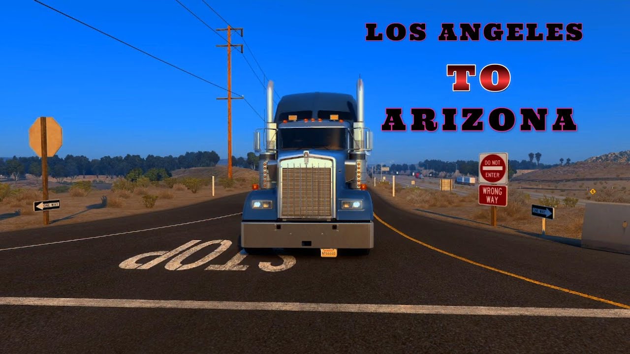 Late Night Transporting DRY MILK From Los Angeles To Yuma Arizona - 2026