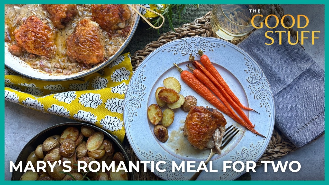 Mary Berg Cooks a Romantic Meal for Two | The Good Stuff with Mary Berg