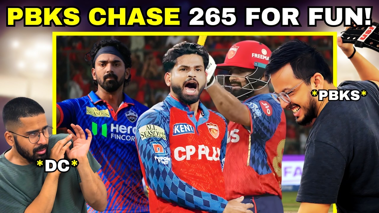 PBKS DO IT AGAIN! HIGHEST IPL RUN CHASE EVER 🔥🤯