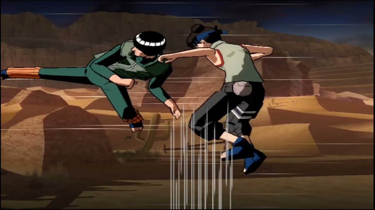 TENTEN VS GAI NEJI NARUTO - Naruto Shippuden Ultimate Ninja 5