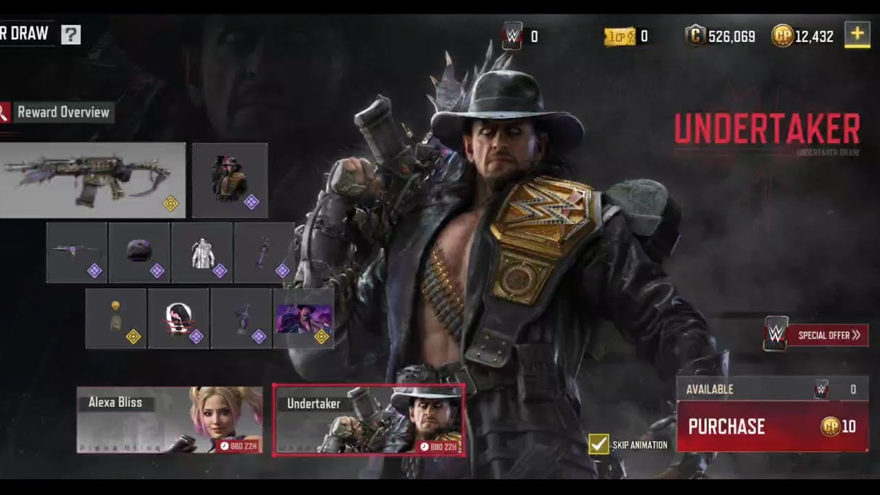 BUYING Undertaker WWE Lucky Draw in CODM 🤯🥵
