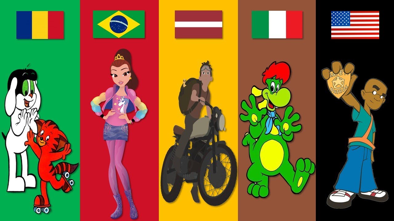 Cartoons From Different Countries | Pt.102