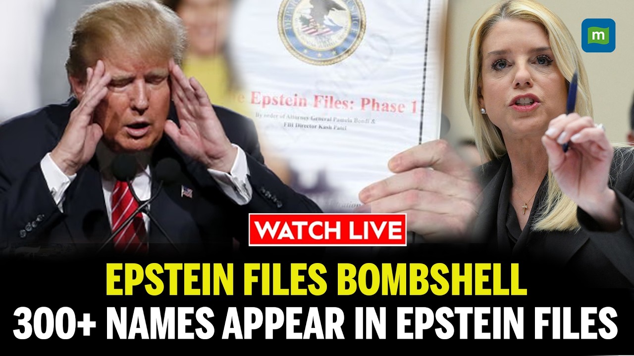 LIVE: Epstein Files Bombshell &mdash; 300+ Names Revealed, Democrat Targets Pam Bondi