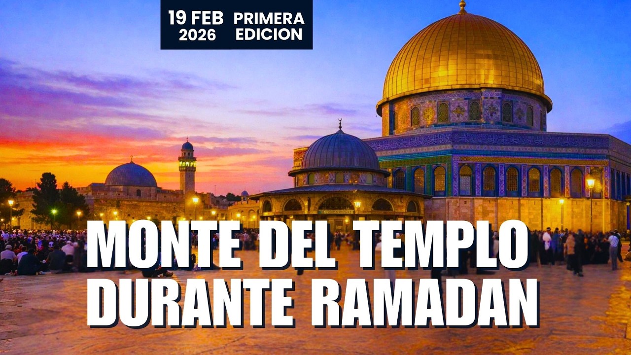 NOTICIAS DE ISRAEL |  EL MONTE DEL TEMPLO DURANTE RAMADAN  #israel @LabranzaTV
