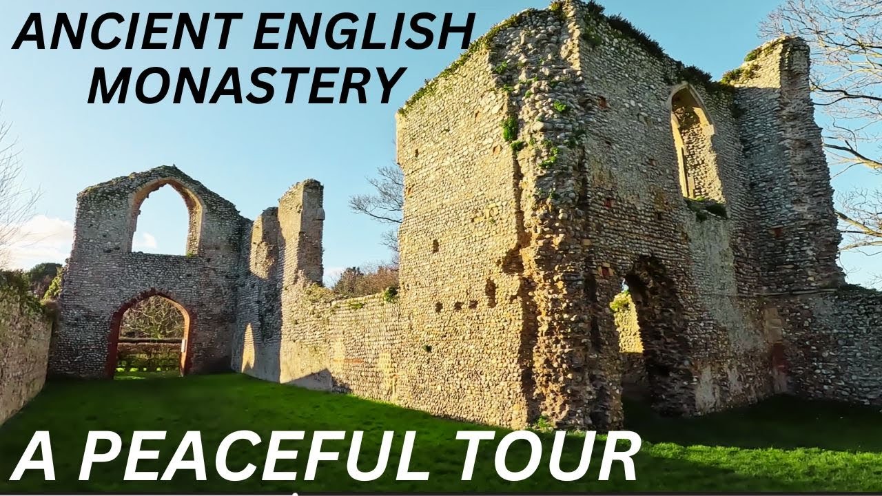 QUIETLY EXPLORING THE ANCIENT ENGLISH MONASTERY OF BEESTON REGIS PRIORY 🤫