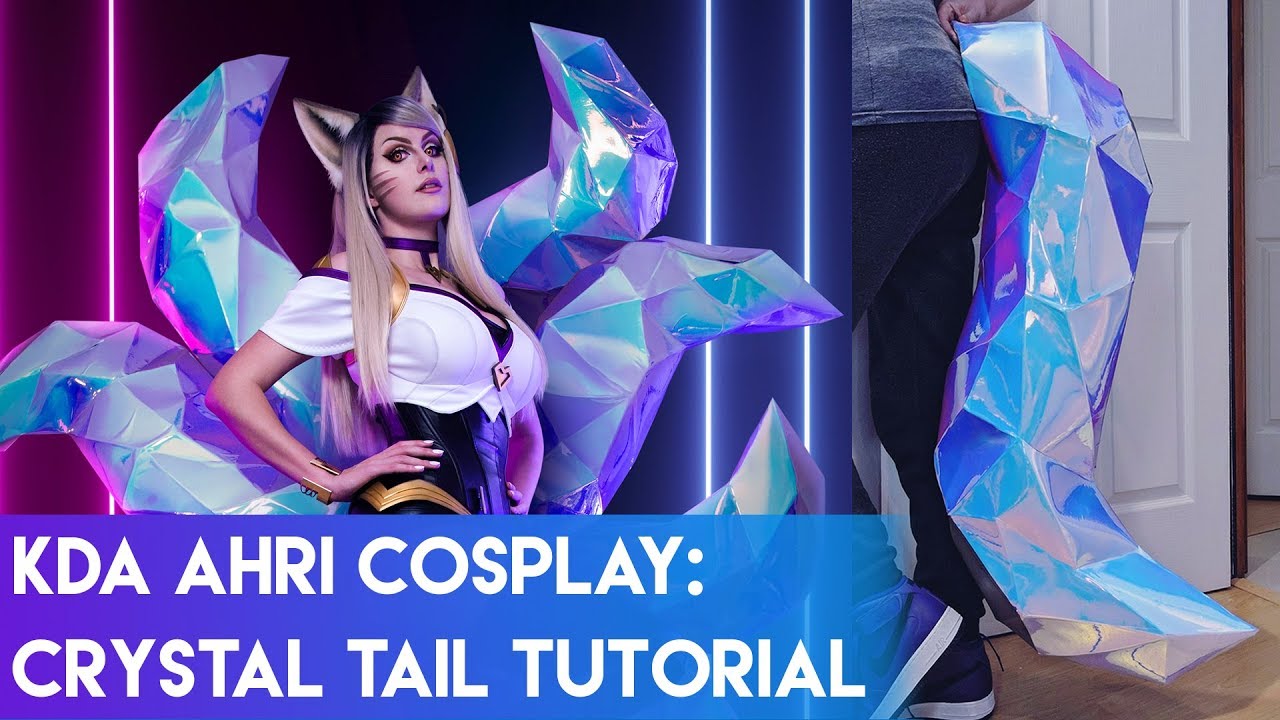 K/DA Ари Косплей - Урок по Crystal Tail