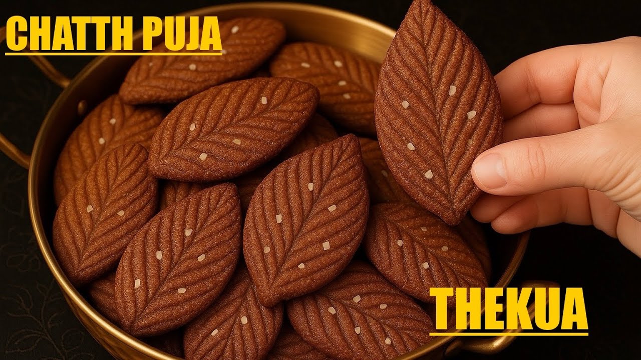 छठ पूजा का प्रसाद ठेकूआ ख़स्ता कैसे बनाते है | Bihari Thekua Recepi | Thekua kaise banate hai|