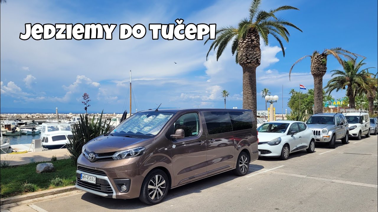 Ruszamy do Tučepi - zachwyt od razu! Chorwacja 2023 / Toyota Proace Verso VIP long