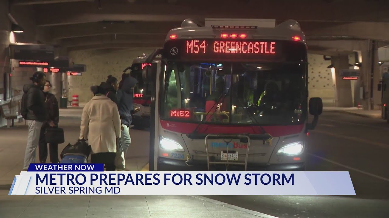 Metro prepares for winter storm as riders brace for possible route delays or suspension
