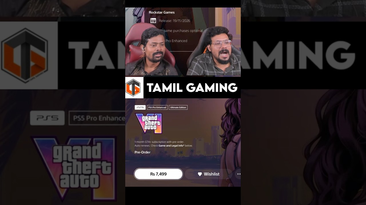 Gta 6 Ultimate edition Vangiyachu #gta6 #tamilgaming #shorts