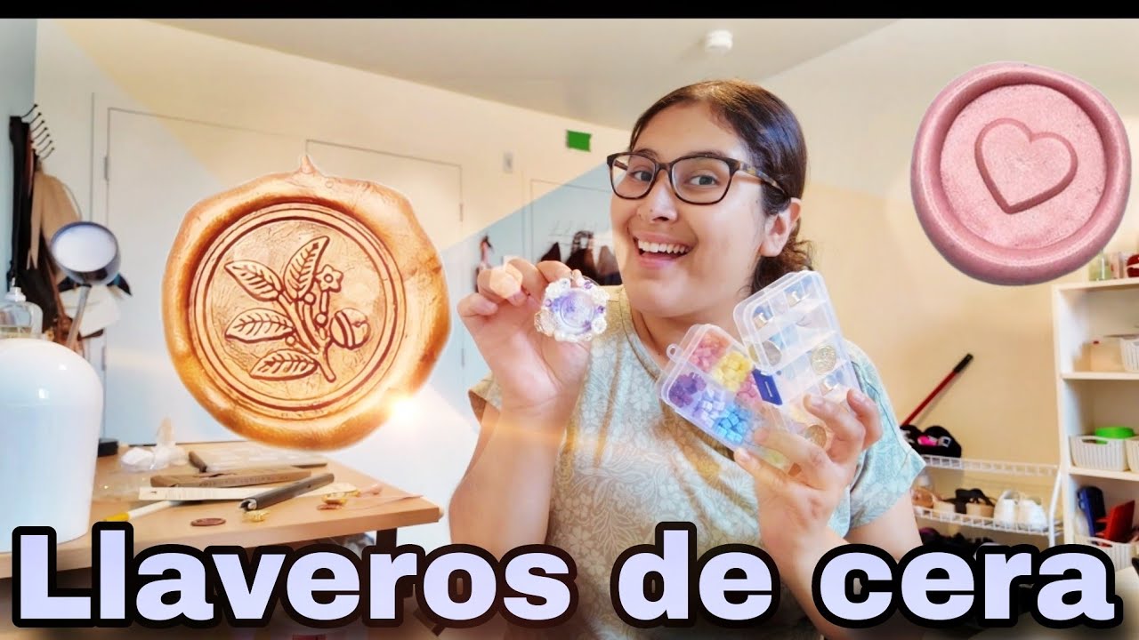 Probando el kit para sellos de cera