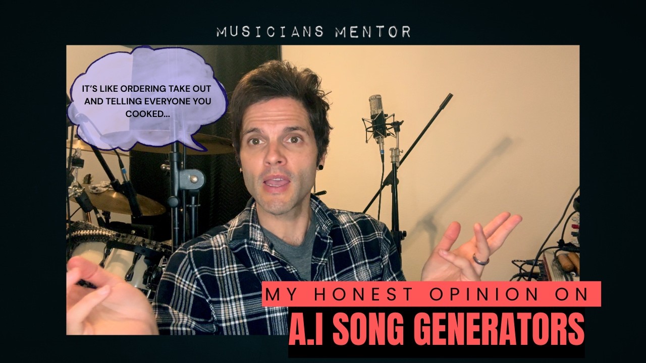 My Honest Opinion on A.I Song Generators like #Suno...