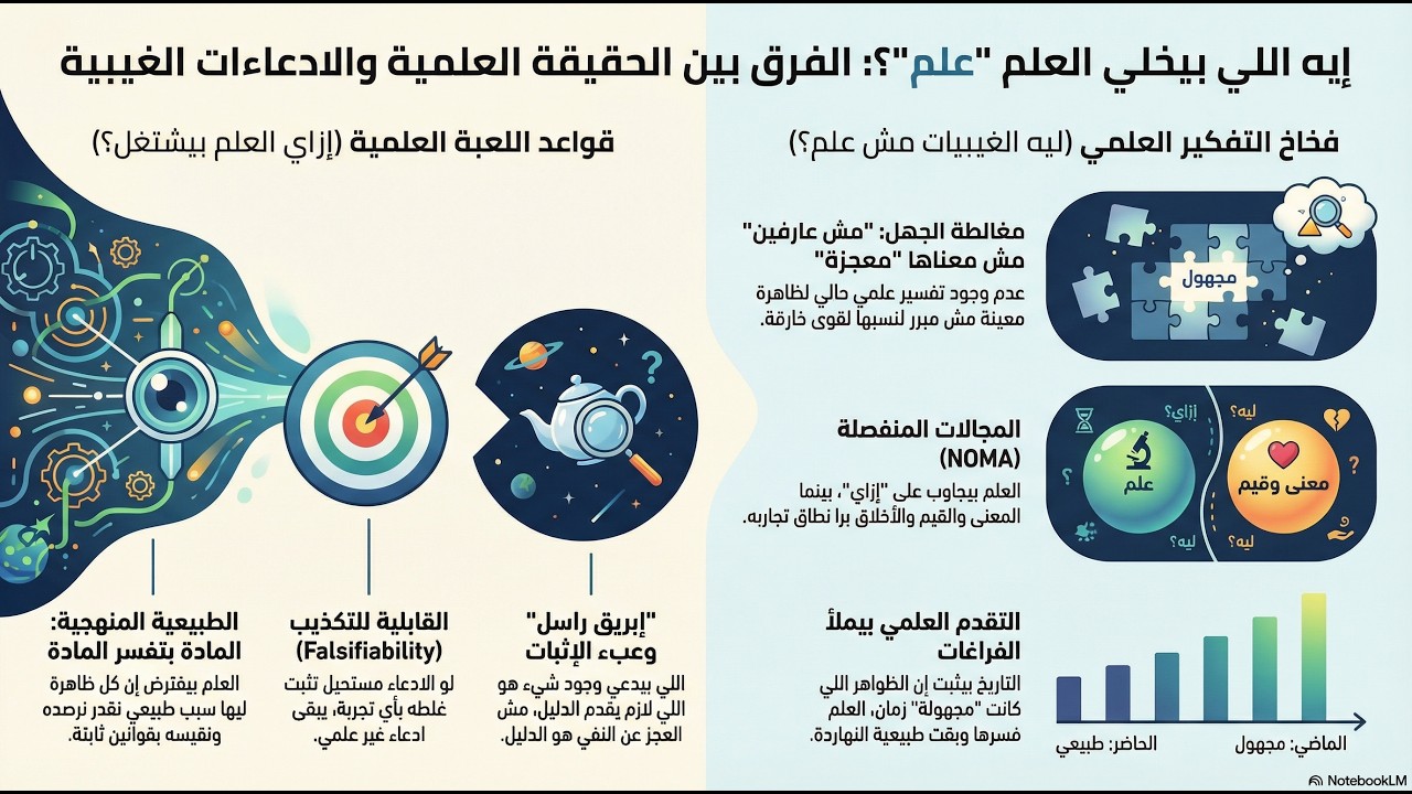 قواعد اللعبة في العلم - ما الذي يصنف ك 