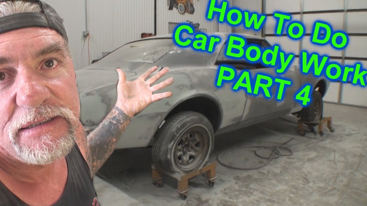 How To Do OVERALL Bodywork To A Car - Part 4 - Bondo Job DONE