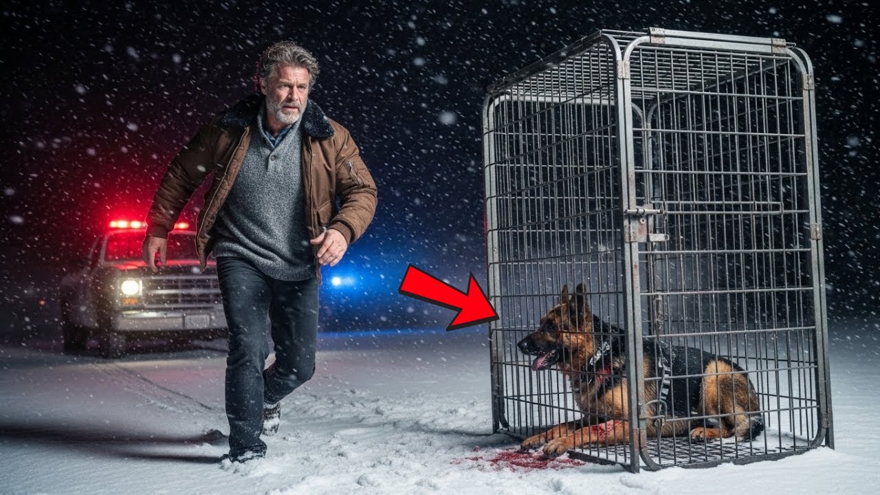 Veteran Found a Wounded German Shepherd in a Blizzard — What He Discovered Changed Everything