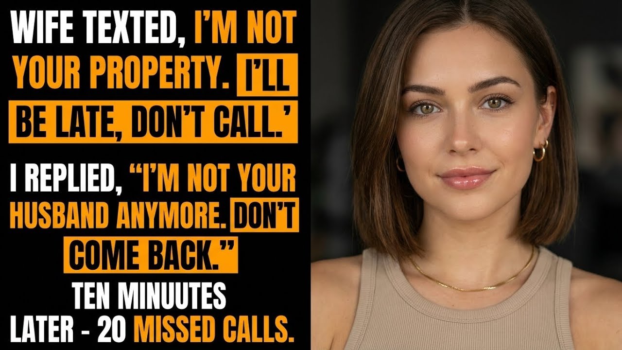 She Texted, “Don’t Call Me.” I Replied, “Don’t Come Home.” Ten Minutes Later — 20 Missed Calls.
