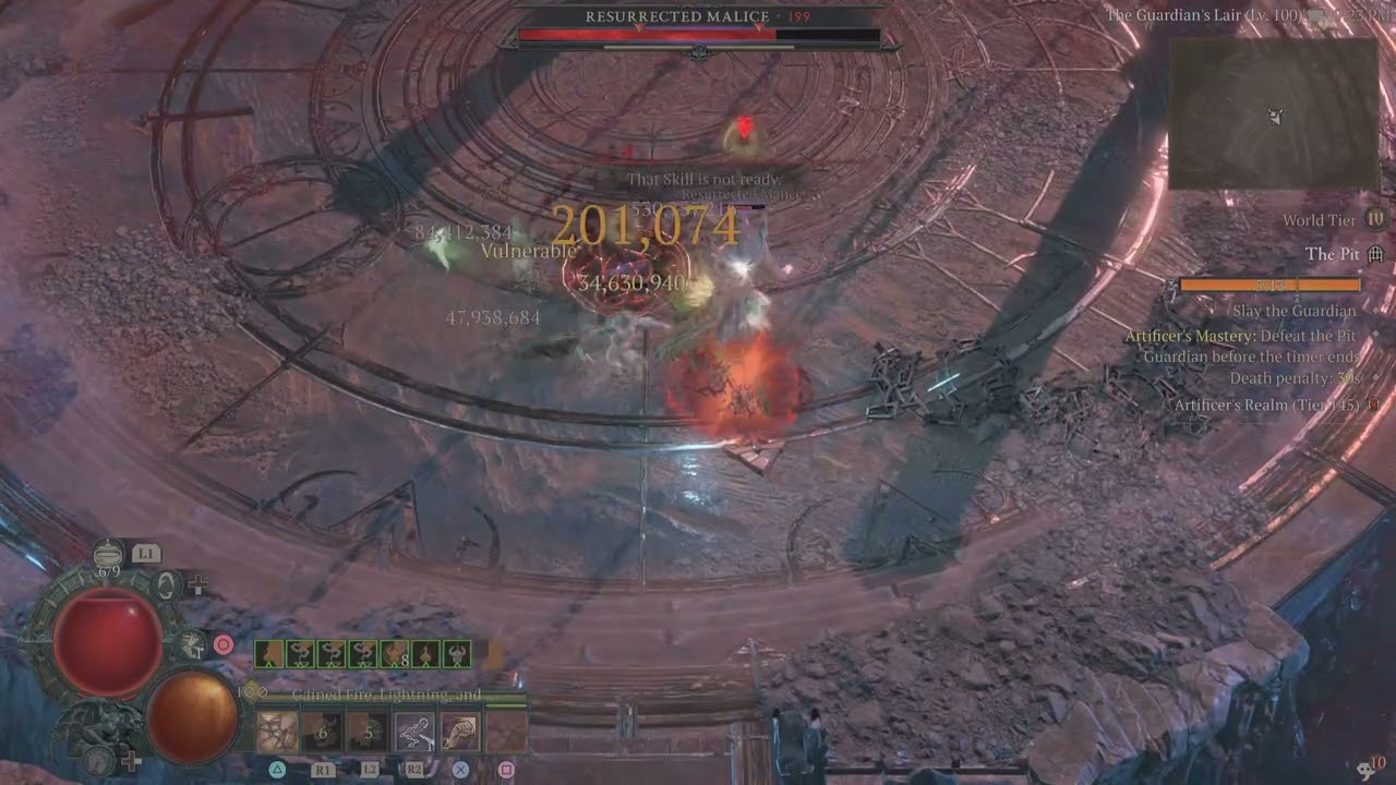 Diablo IV Season 5 Pit 145 Barb Bash