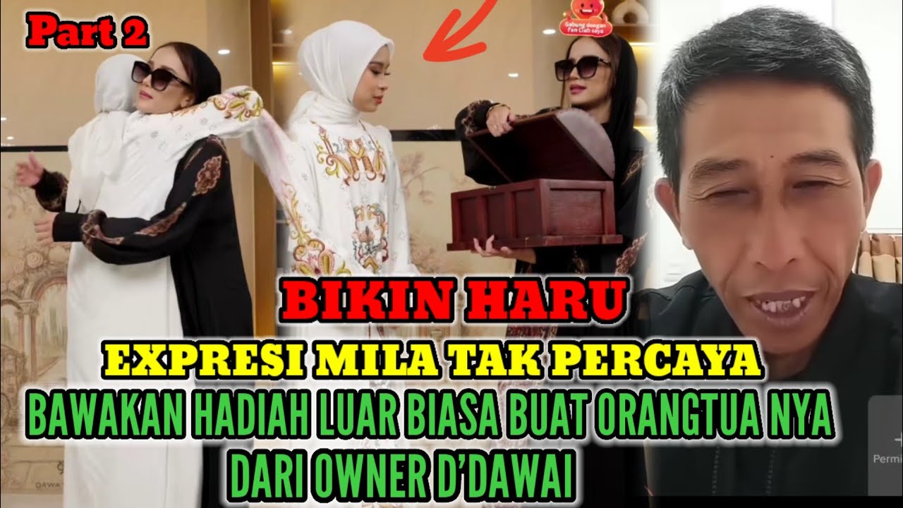 MOMENT HARU MILA KAGET DAPAT HADIAH KE2 DARI OWNER DAWAT DAWAI