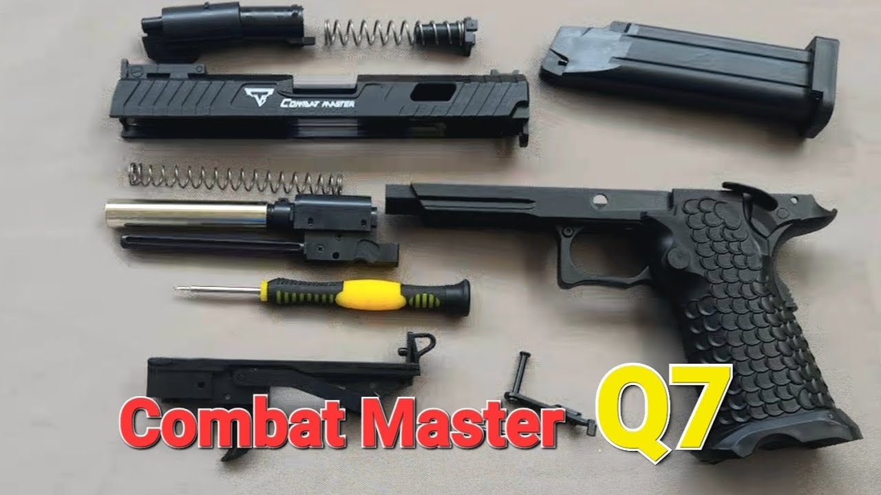How to disassemble the combat master Q7 | Airsofgun spring