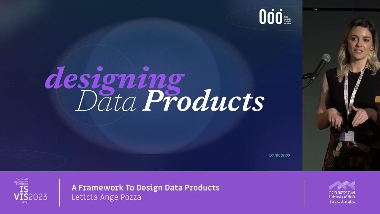 ISVIS2023 KEYNOTE - Leticia Pozza: A framework to design data products