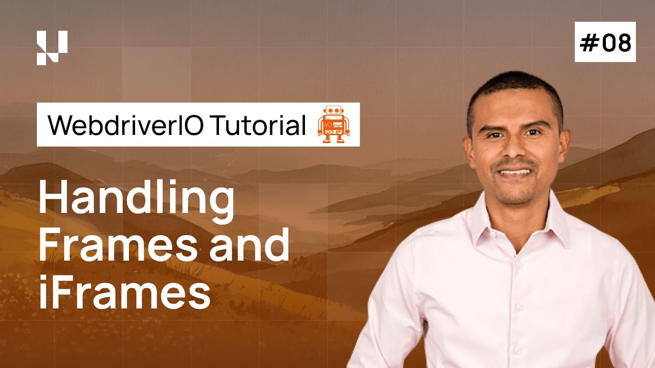 Handling Frames and iFrames in WebdriverIO | Part 8