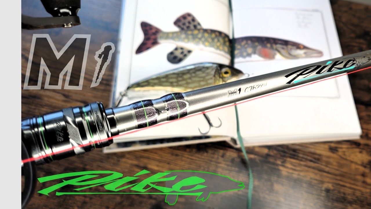 *neu 2025* M1 Pike Baitcaster BIG BAIT Rute für Hecht- Sindoreinachfolger ?