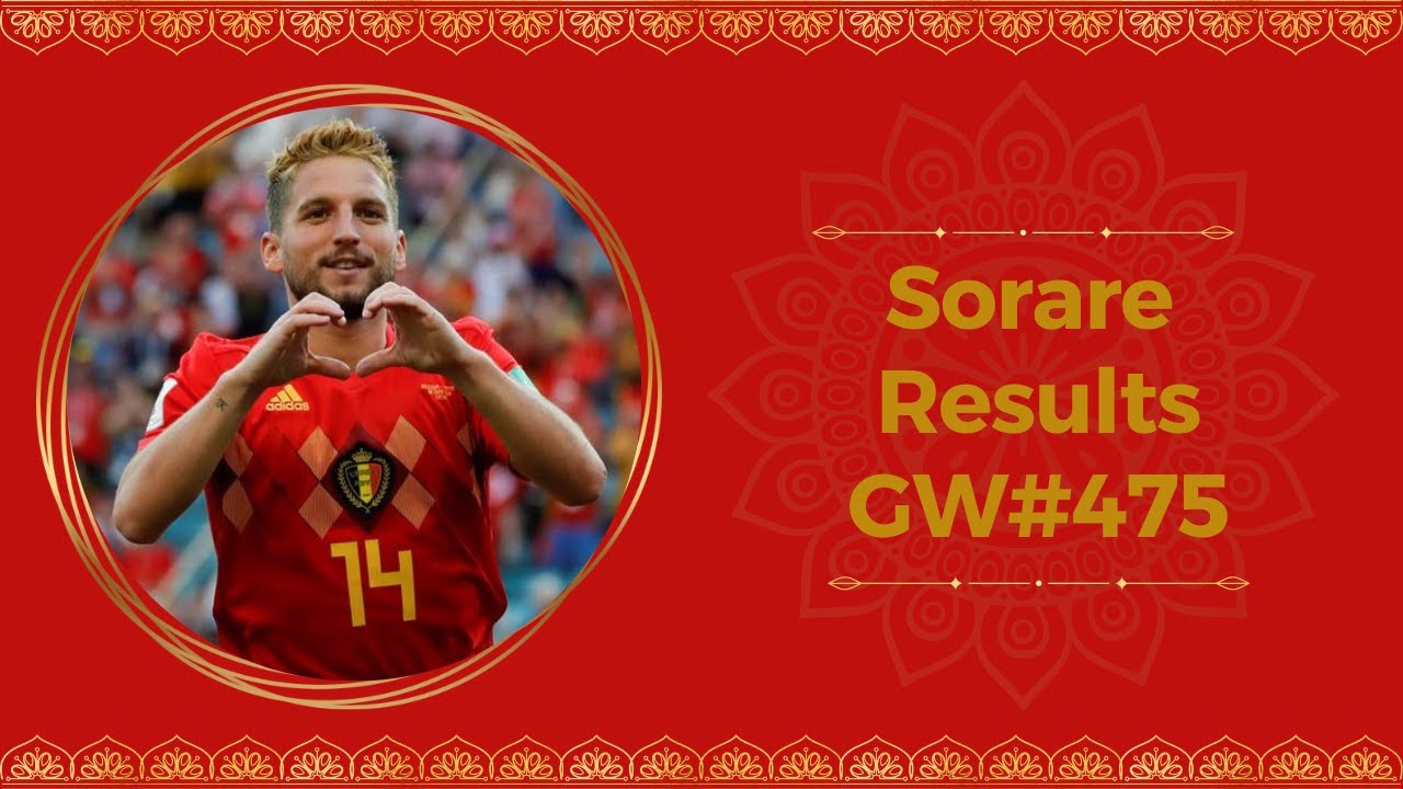 WE WON A CARD AGAIN (GW#475)!!! Sorare english