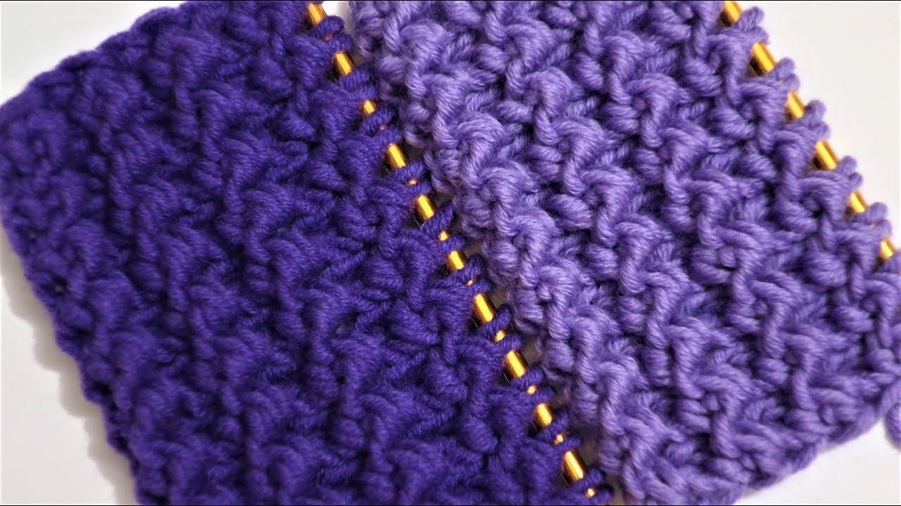 ПОТРЯСАЮЩИЙ КРАСИВЫЙ ОБЪЕМНЫЙ УЗОР СПИЦАМИ ДЛЯ ШАПОК, ШАРФОВ, СНУДОВ, БЕРЕТОВ