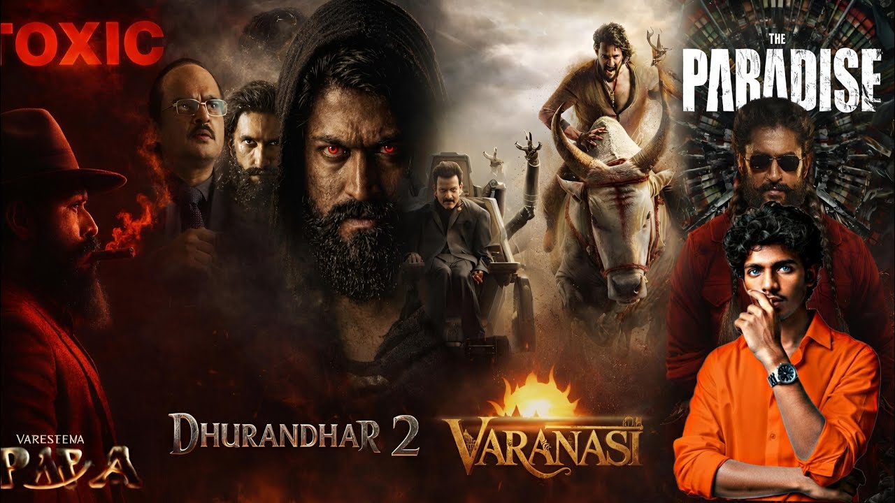 K.G.F: Chapter 3 HINDI VS SALLAR 2 - DHURANDHAR - RAMAYANA UPCOMING MOVIES 2026 REVIEW BY VEDANTS