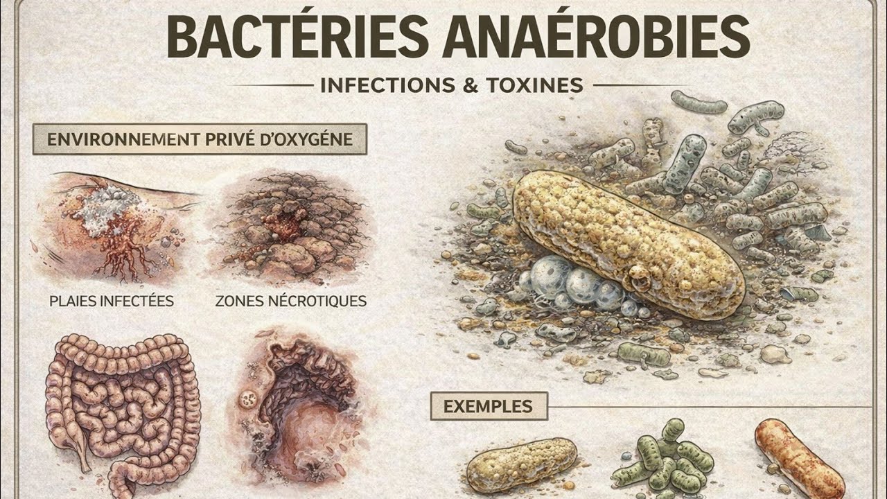 Bactéries anaérobies 1 – Microbiologie | 4ème Année Pharmacie – Université d’Alger