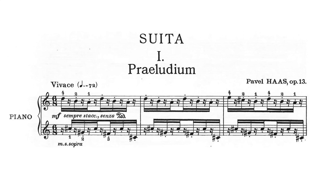 P. Haas - Suite for piano, Op. 13 (Paul Orgel, piano)