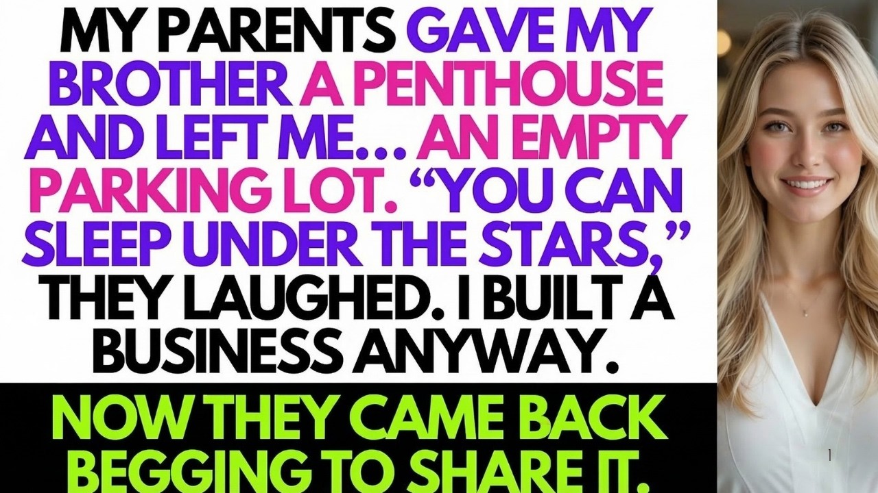 My Parents Left Me With Nothing but Gave My Brother a Penthouse — But Then...
