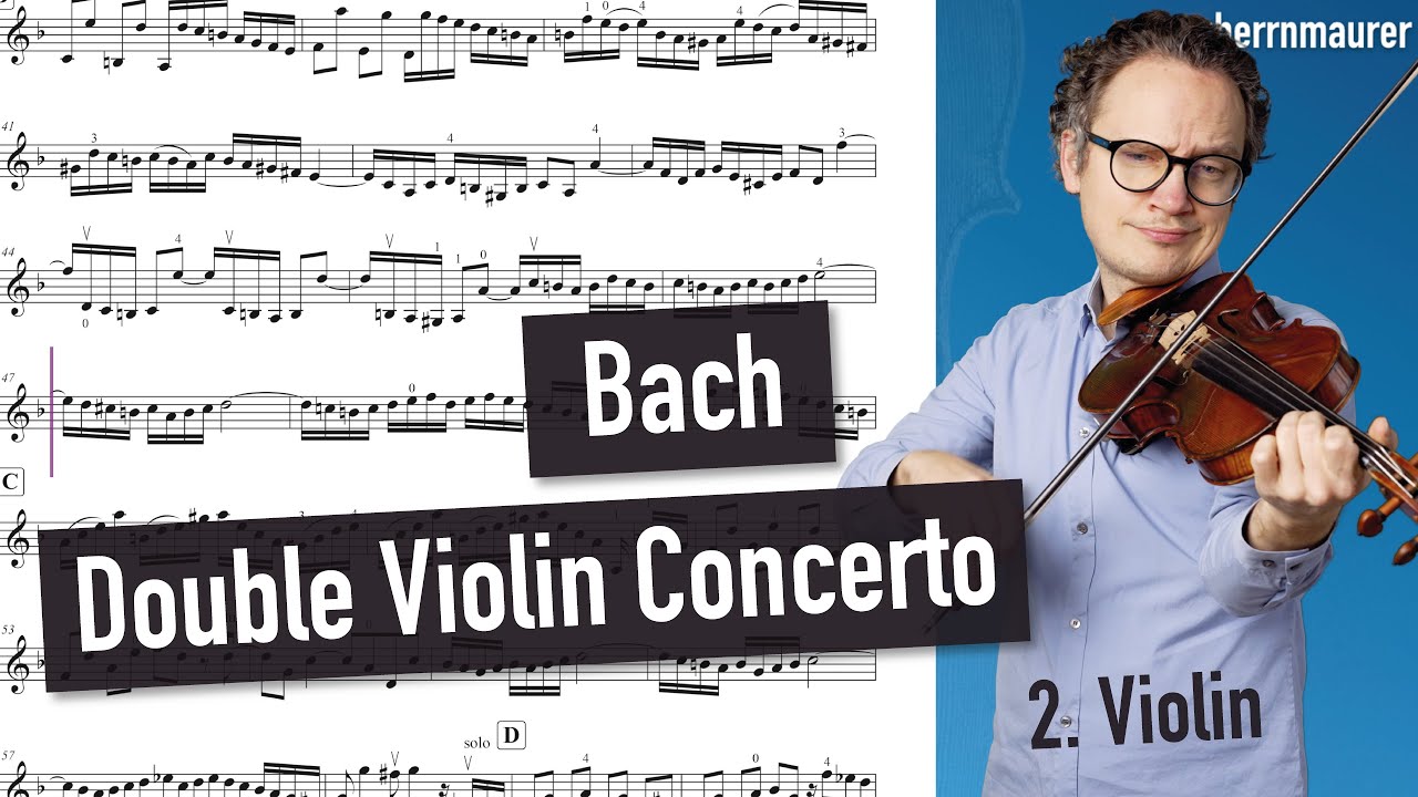 Bach Double Violin Concerto 2. Violin