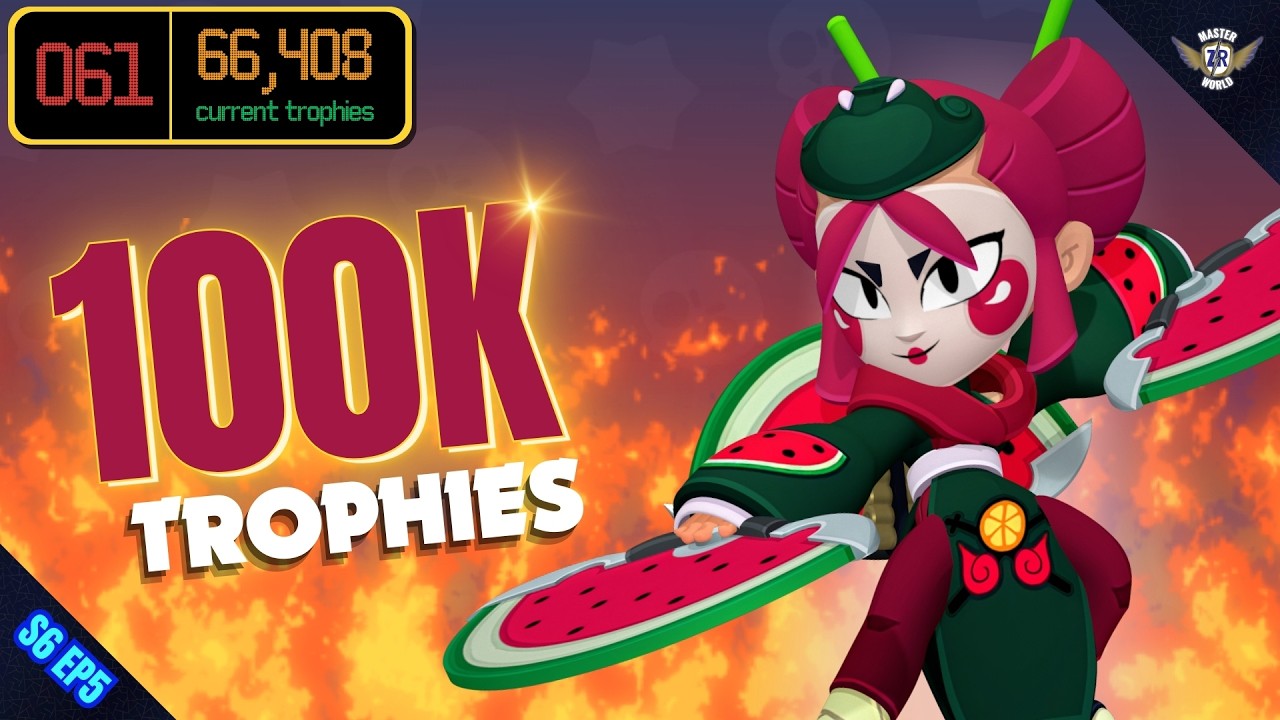Brawl Stars Road to 100K – S6 EP5 | Master ZR World