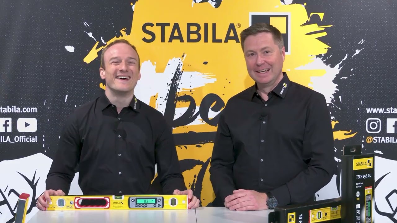 Elektronik-Wasserwaage STABILA TECH 196 DL