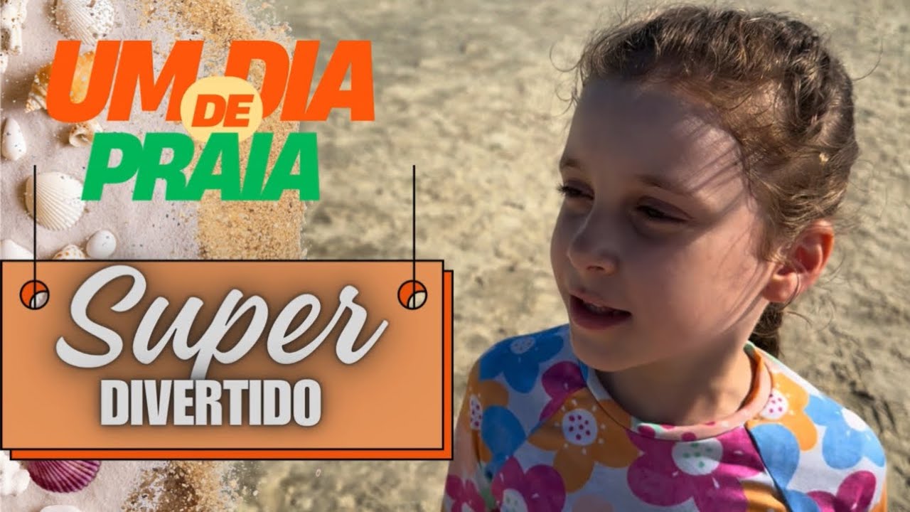 Vamos pegar uma praia conosco? Um dia inteiro de diversão 🤩