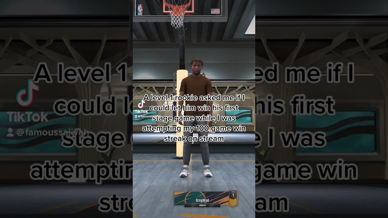 Sorry no free wins 😅 #nba2k23 #gaming #shorts #rookie